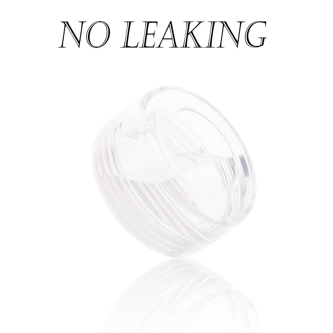 10 Gram Cosmetic Containers 40Pcs Sample Jars With Lids Plastic Makeup Sample Containers, Bpa Free Small Plastic Containers